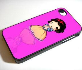 cute snow white - iPhone 4 Case, iPhone 4s Case and iPhone 5 case Hard Plastic Case